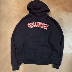Champion Wisconsin Black Hoodie